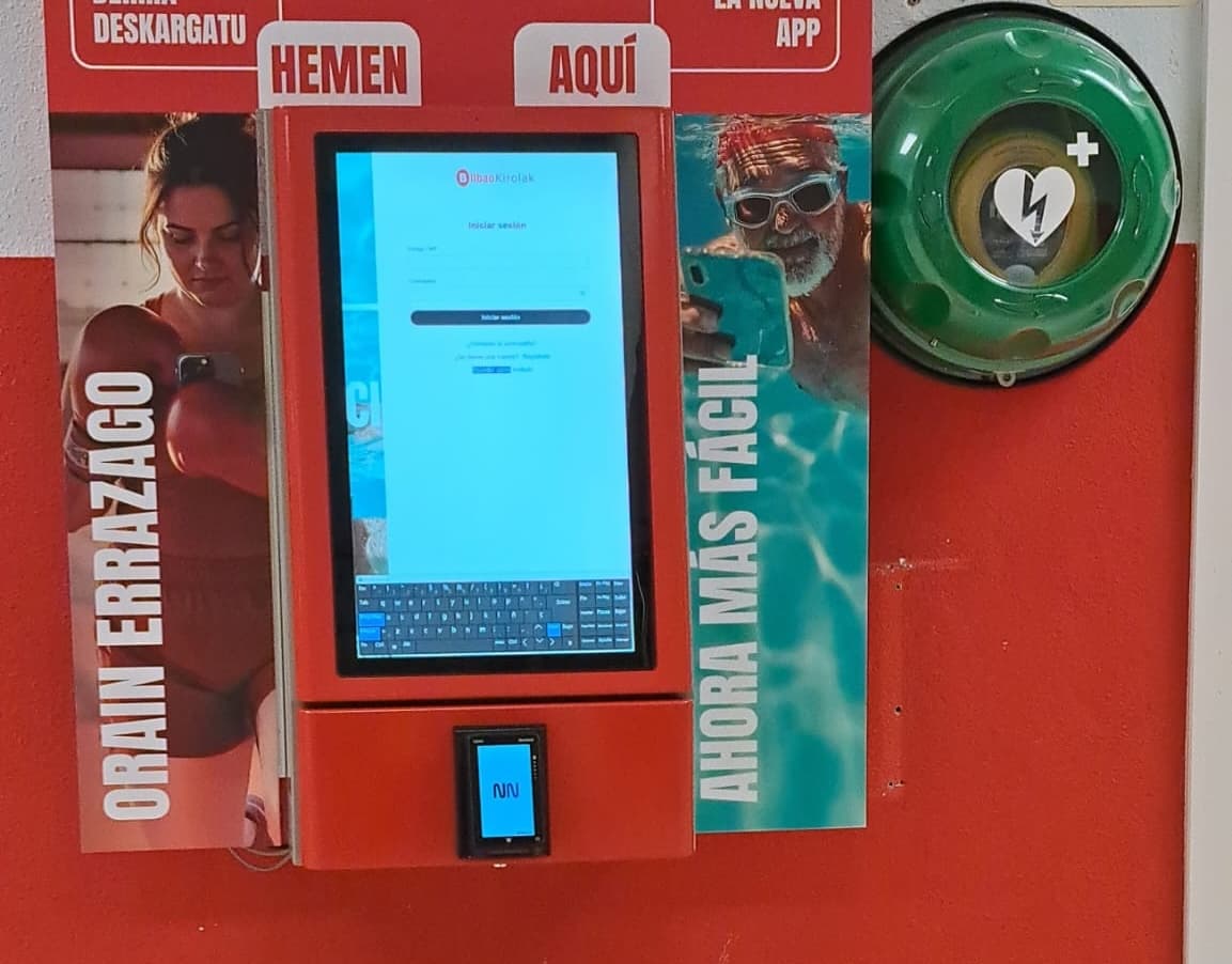 Kiosco interactivo - Bilbao Kirolak